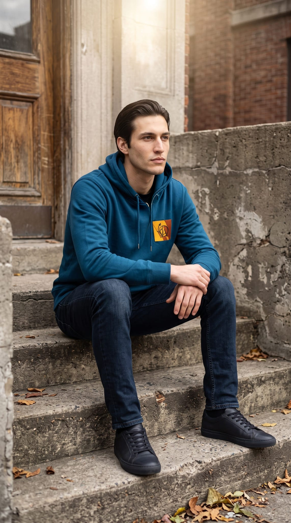 Felpa con Cappuccio Dalya – Essential Oversize